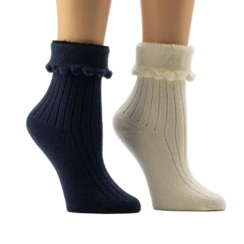 Vớ nhà ấm cúng của phụ nữ Scallop Welt