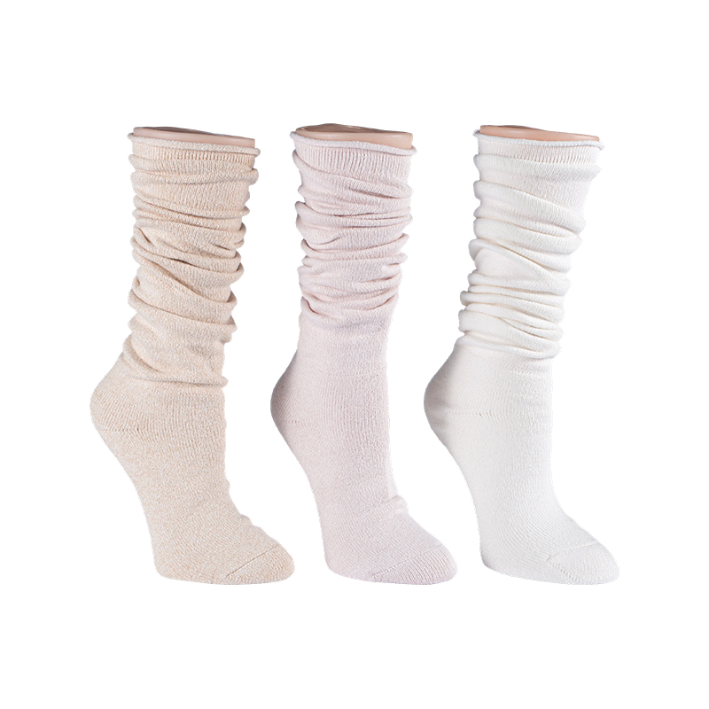 Vớ Roll Top Full Cushion Slouchy Crew 2ppk