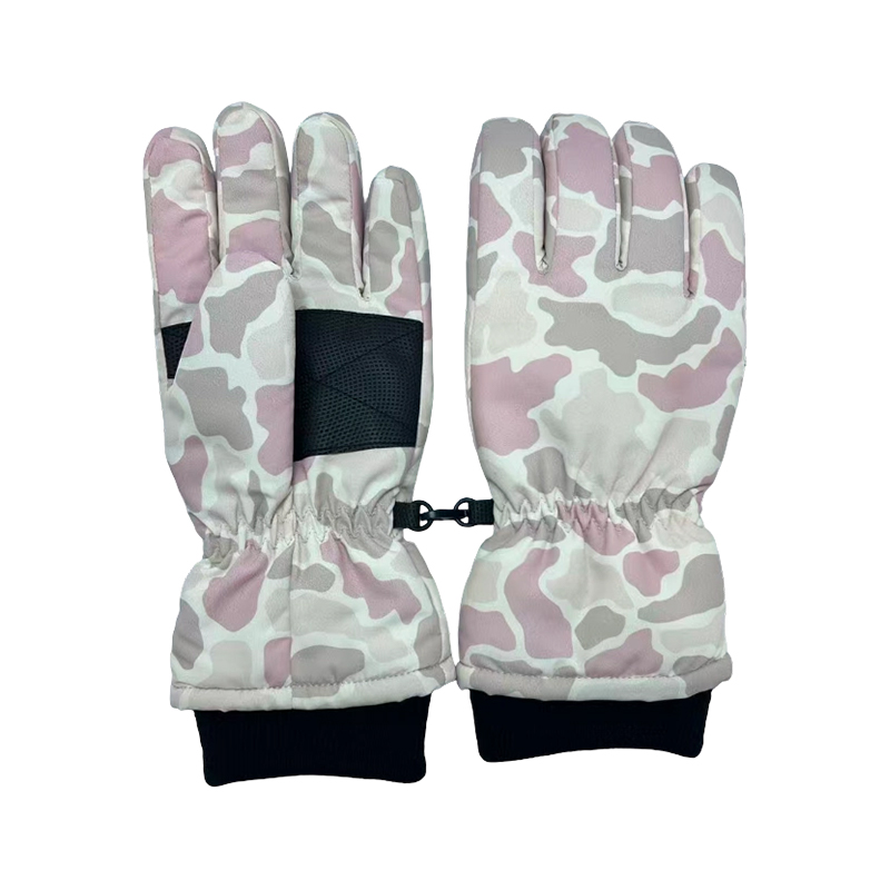Găng tay trượt tuyết Camo cho trẻ em